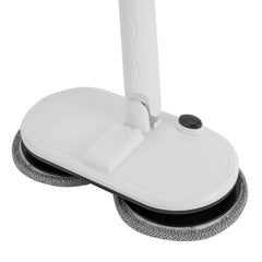 Cordless Electric Mop – 150Rpm Dual Rotation – 2000Mah Battery – 60Min Runtime – 30.31-43.31" Adjustable – Foot Switch – Low Noise 65Db – 4 Pads – for Tile Wood Marble Floor