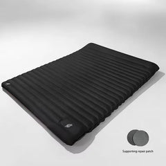 Thickened Double-Layer 3.94-Inch Inflatable Mat, Detachable Inflatable Pad, Suitable for Multiple People