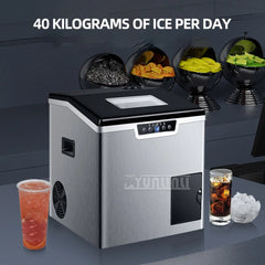 Automatic Commercial Ice Maker Crusher Portable Electric Ice Machine Iijsklontjes Snow Maker Machine