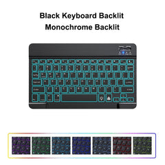 10inch Backlight Bluetooth Keyboard Mouse for IOS Android Windows