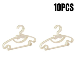 5-50pcs Baby Hangers Plastic Kids Clothes Storage Hanger for Nursery