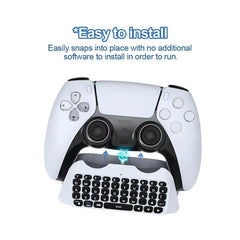 Wireless Bluetooth Keyboard For PS5 Playstation PS 5 Controller Gamepad Gaming Game Pad Accessories Control Command Gamer Kit