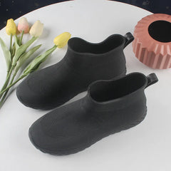2026 Men's /women's Fashionable College Rain Boots and Rubber Shoes, Outdoor Travel Rainy Day Unisex Overshoes Foot Protectors