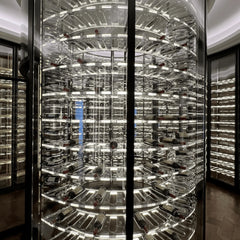 Top Sell Wine Fridge Chiller Split Type Cooling Unit System Wine Cabinet Multiple Temperature Zone Smart Wine Cooler