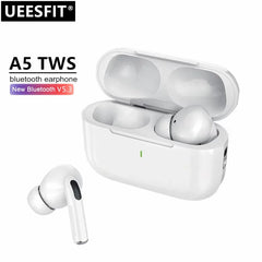 UEESFIT A5 TWS Bluetooth Earphones Hifi Sound Headphones Sport Headset True Wireless Earphones Noise Canceling Earbuds For Phone