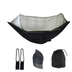 Portable outdoor camping hammock, mosquito net bed, sleeping tent, camping bed, hanging tent, travel shelter, ultralight hammock