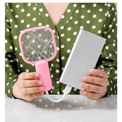 Mosquito Swatter Trap Mini USB UV Light Pest Control Electric Shock Mosquito Killer Lamp Portable Fly Bug Zapper Summer