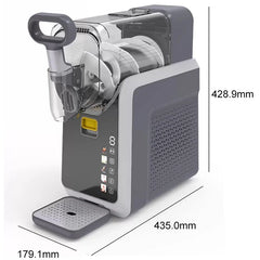 Snow Melting Machine Small Household Cold Drink Slush Machine Smoothie Beverage Machine Milkshake Shaved Ice Full Set
