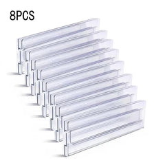 1/2/4/6/8PCS Drawer Wardrobe Dividers Organizers Expandable From Kitchen Drawer Organizer, Clear Plastic Partition Plate Tools