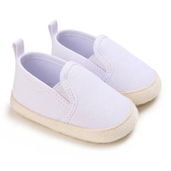 2025 New Baby Canvas Sneakers Anti-slip Soft Plaid Baby Boy Girl Shoes Newborns First Walkers Infant Baby Unisex Casual Shoes