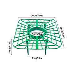 Green Strawberry Planting Stand Plastic Plant Support Cage Garden Anti-rot Strawberry Growing Racks Holder with 3/4Sturdy Legs
