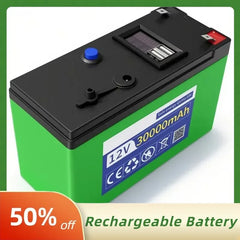 12V 30000mah Rechargeable Li-Polymer Battery Pack for Agricultural