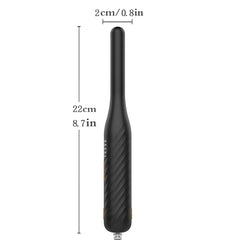 2-In-1 Mini Hair Straightener Curler, 5 Heat Level Control, Ceramic