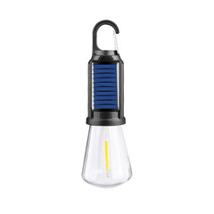 New Solar Powered Charging Camping Lamp Atmosphere Lamp Multifunctional Handheld Tungsten Filament Lamp Outdoor Retro Camping