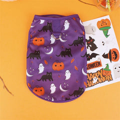 Pet Dog Clothes for Dog Pet Costume Clothes For Small Dogs Cat Vest T Shirts Chihuahua Cool Puppy Clothing For Kitty Halloween