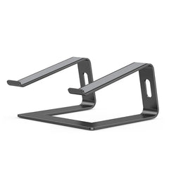 Ergonomic Aluminum Laptop Stand with Cooling & Non-Slip Design, Adjustable Portable Notebook Riser for 10-17 Inch MacBook Dell