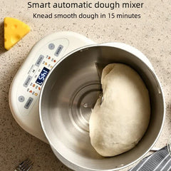 5L Automatic Dough Kneading Machine, Multi-Function Bread Maker Mixer, Fermentation Durable Easy-Clean for Home Baking Machine