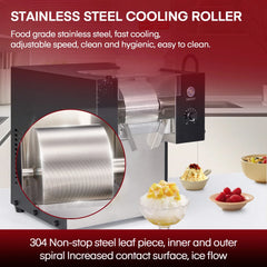 Slushie Machine, Commercial Snowflake Ice Machine, 176 LBS/24H Shaved Ice Machine, Snow Cone Machinefor Restaurant Supermarket Snack Bar Cafe, Silver | Shaved Ice Machine with Rapid Yiel, Snow Cone Machine Ideal Supermarket,