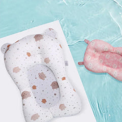 Baby Shower Bath Tub Pad Non-Slip Newborn Bathtub Mat Safety Nursing
