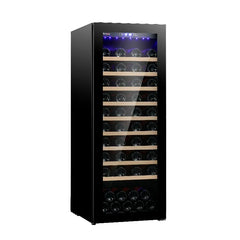 Airo ODM JG80A Luxury Wine Cooler Wooden Showcase Countertop Rack Glass Door Built-In Beverage Refrigerator