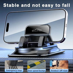 Car Phone Mount Anti Slip Silicone Dashboard Phone Holder 360-Degree