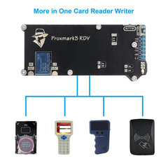 NFC 125KHz 13.56MHz Reader Writer Duplicator RFID Proxmark3 RDV2 512k Memory PM3 DEV Encoder Develop Suit Kits Programmer