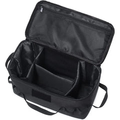 Large Capacity Outdoor Camping Storage Bag - Ground Nail Tool Bag with Picnic Cookware Utensils Kit Gas Canister Organizer