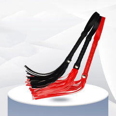 ★▲1PC Pu Leather Pimp Whip Racing Riding Crop Party Flogger Hand Cuffs Queen Colourful Horse Riding Whip