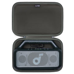 Bluetooth Speaker Case for soundcore Boom 2 Outdoor Bluetooth Speaker Storage Carrying Bag Accessories for Bluetooth Speaker