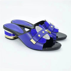 New Without Bag Pumps Super low Heels Italian Women Wedding for Party Heels Elegant Shoes Slippers 2025 Summer Woman Slipper