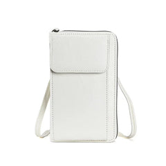 Fashion Crossbody Bag PU Leather Mobile Phone Purse Bags Multifunction Messenger Wallet Small Female Shoulder Handbags for Women