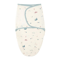 INSULAR Baby Cotton Swaddling Cloth With Caps Envelope Type Newborn Cartoon Envelope Anti-Startle Adjustable Bedding Item