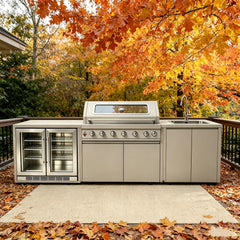 Full Kitchens Offer Complete Outdoor Kitchens, Durable Cabinets Set with Kitchen Islands & Carts, Ensemble Casserole De Cuisine