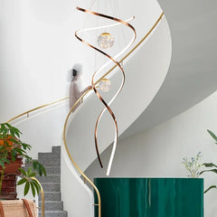 Home Decoration - Hall Chandelier - Staircase Chandelier - Indoor Lighting Fixtures - Ceiling Lights - Exquisite Indoor Lighting