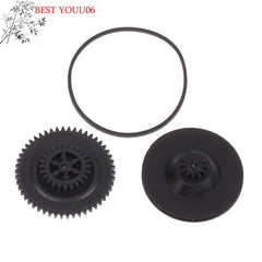 (YOUU06)2Pc Gear +1Pc Belt Set For CDM12.1 Laser Head Enter Exit Warehouse VAM1201 VAM1202 CD Player Optical Pick Up Accessory