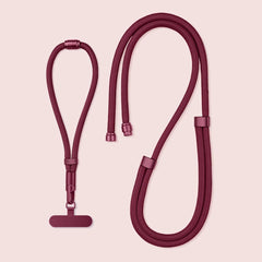 3-in-1 Switchable Mobile Phone Lanyard Adjustable Length Universal Mobile Phone Case Strap