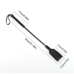 21Inch Equestrian Training Horse Whip with Handle Equestrianism Horse Crop PU Leather for Equestrian Sports