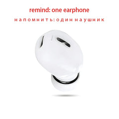 New Wireless Earphones Bluetooth 5.0 Headphones With Mic in-Ear Sports Waterproof TWS Earbuds Bluetooth Handsfree Single Headset