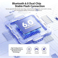 Open Wireless Earphone Fashion Plated Ear Clip Bluetooth Headset 9D Surround Stereo 0 Delay Long Battery Life Game Condenser Mic
