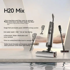 DREAME H20Mix Floor Washing Machine Cleaning, Mopping and Vacuuming Machine Household Appliances Hot Air Quick Drying