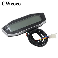 Electric Scooter 60V 72V Odometer Battery Power Display Speedometer Gear Table For Citycoco Scooter Harley Scooter Accessories