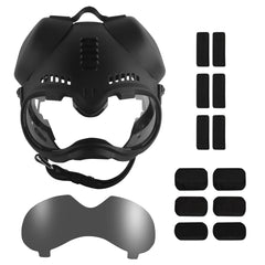 Tactical K9 Dog Helmet With Mounting Rail Goggles Outdoor Hunting Combat Training Large Patrol Dogs Sheepdog Pet Protection Gear