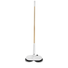 Cordless Electric Mop – 150Rpm Dual Rotation – 2000Mah Battery – 60Min Runtime – 30.31-43.31" Adjustable – Foot Switch – Low Noise 65Db – 4 Pads – for Tile Wood Marble Floor