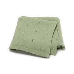 Baby Blanket Cotton Knit Newborn Stroller Swaddling Wrap Fashion Solid Crib Plaid Sleepsack Infant Boys Girls 90*70CM Super Soft