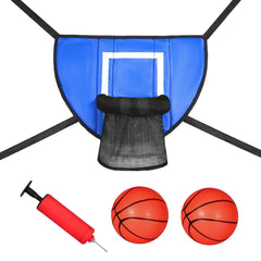 Basketball Hoop for Trampoline with Enclosure Outdoor Fun Universal