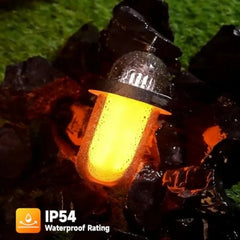 Outdoor Camping Light With Multiple Light Sources, Portable Keychain Hook, Mini Flashlight, Atmosphere Camping Light