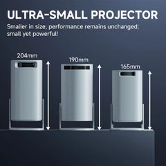 P30PRO Android 14 Smart Mini Projector WiFi6 BT 5.0 Supports 4K 1280 * 720P Supports Screen Mirroring Home Theater Projector