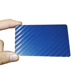 1Piece Digital Business Card Social Share NFC Carbon Fiber Smart NFC Card Business Card Fast Reading Ntag 215 Blank NFC Card
