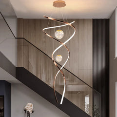 Home Decoration - Hall Chandelier - Staircase Chandelier - Indoor Lighting Fixtures - Ceiling Lights - Exquisite Indoor Lighting