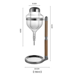 GIEMZA Wine Dispenser Japanese-style Ice-cold Wine Dropper Iced Sober Cooler Sake Jug Wine Decanter Chilled Champagne